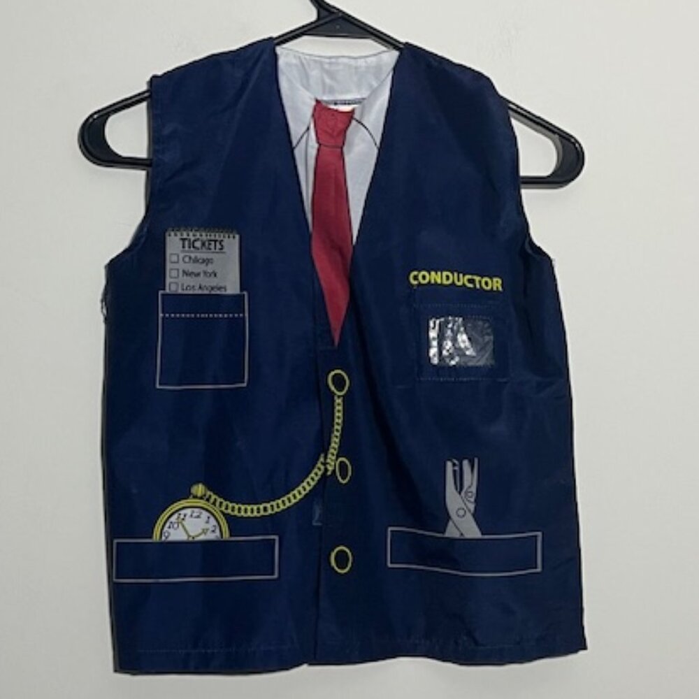 Get Real Deal Dress Up For Kids Conductor One Size Fits Most Ages 3-6